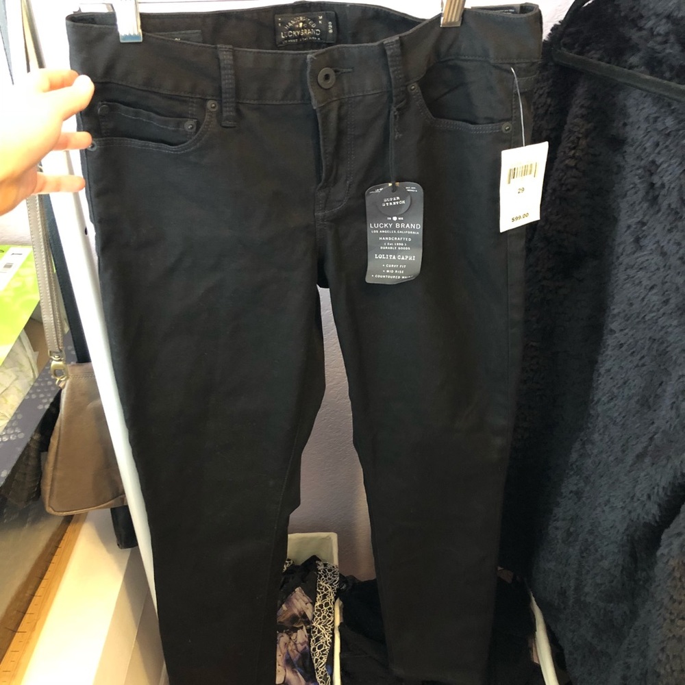 NWT Lucky Brand Lolita Black Jeans